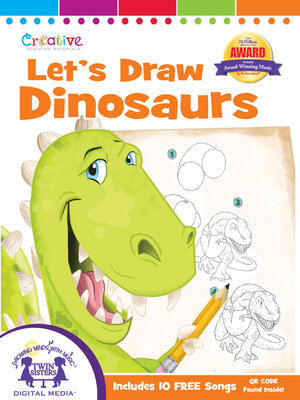 cover image of Let's Draw Dinosaurs